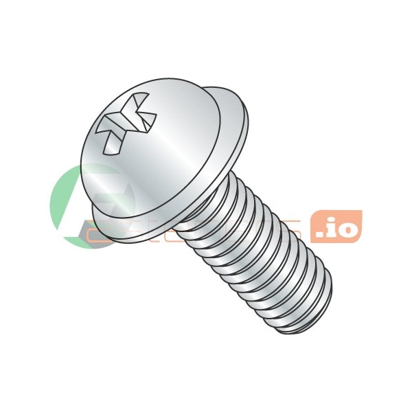 Newport Fasteners 1/4"-20 x 1/2 in Phillips Round Machine Screw, Zinc Plated Steel, 4000 PK 269277 - main
